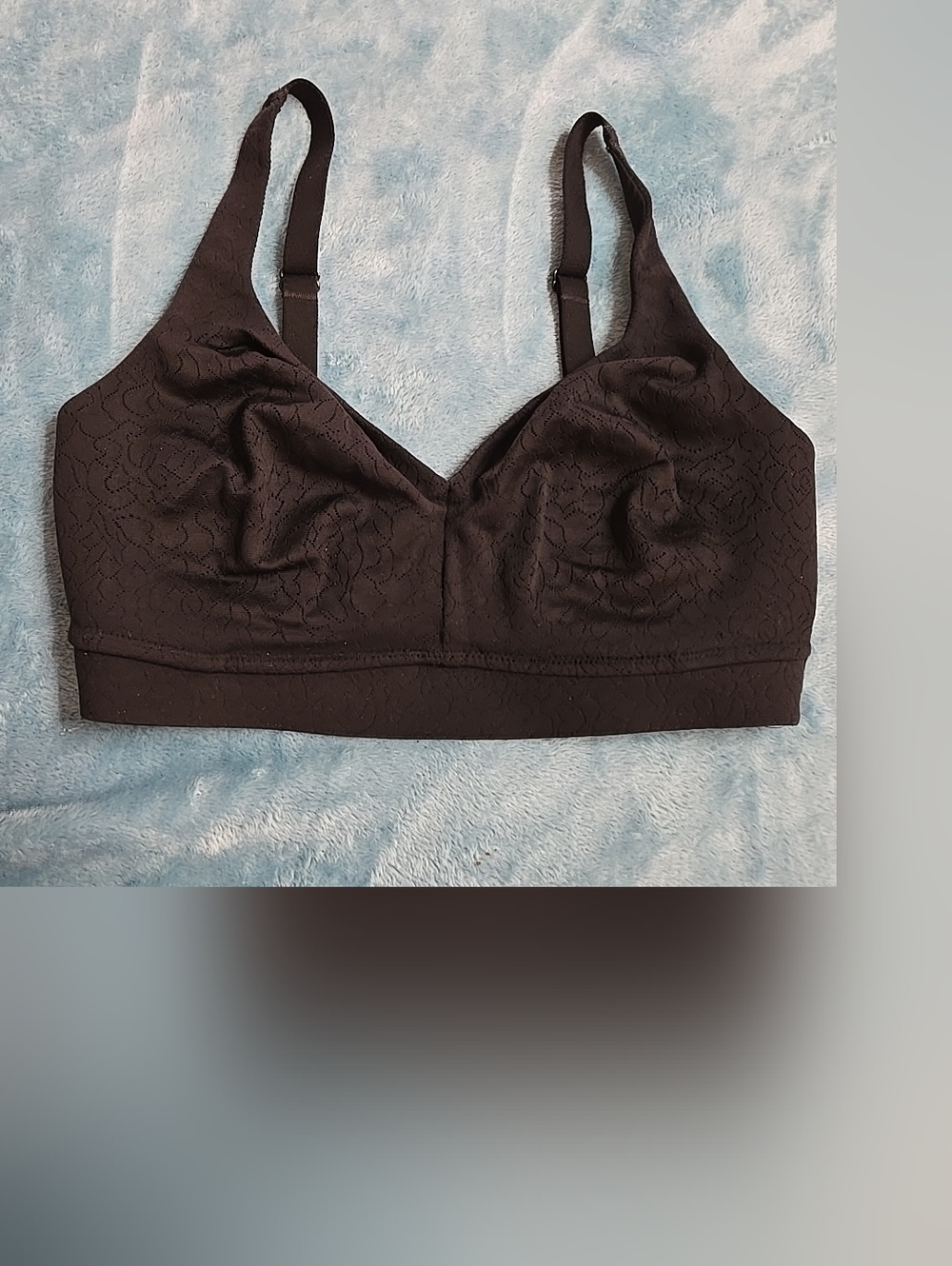 Wacoal Inside Job Wire Free Bra Size 38D Black Nwt - Picture 4 of 6